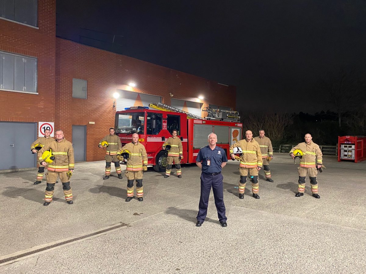 05 March 2021<br/> Grandad-of-Five hails the role of a Retained Firefighter