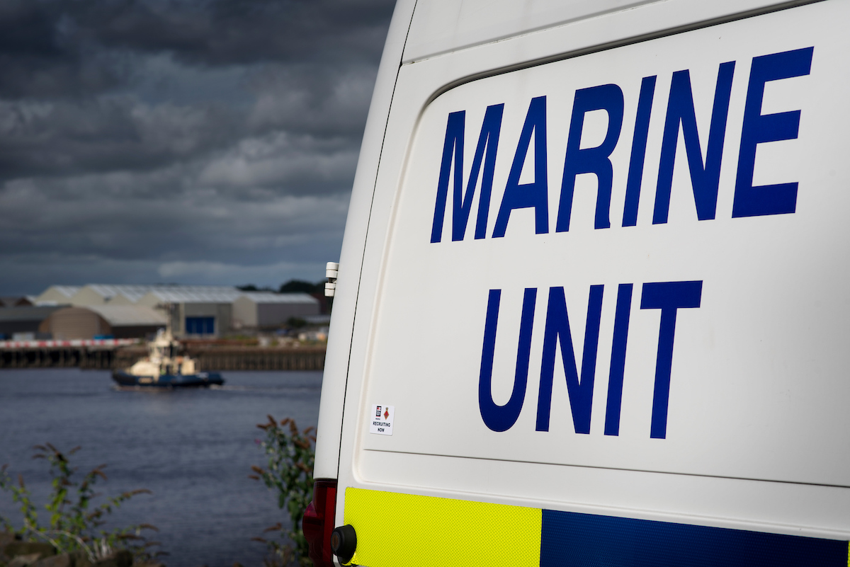 Northumbria Police's Marine Unit.