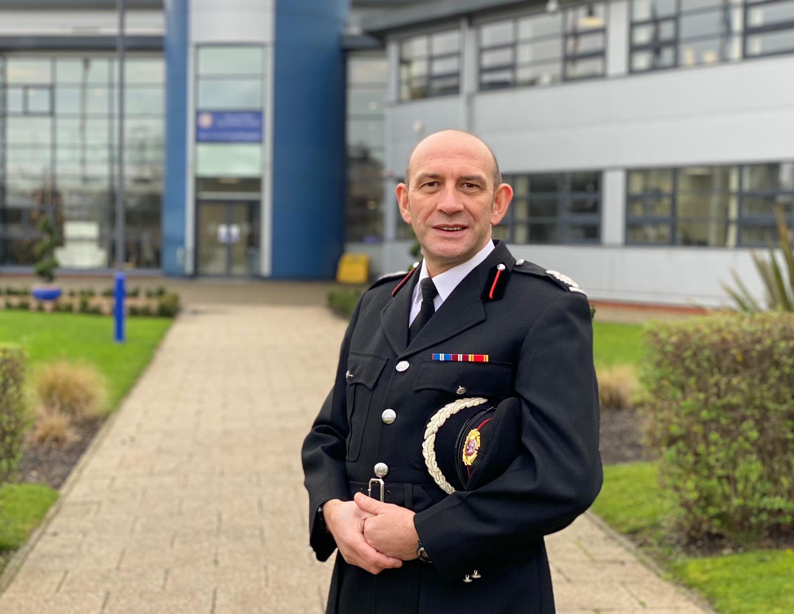 Chief Fire Officer Peter Heath