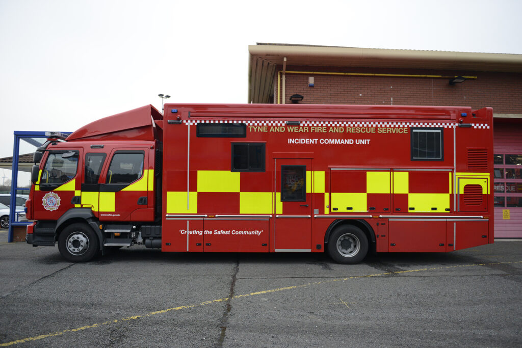 Command Units – Tyne and Wear Fire and Rescue Service